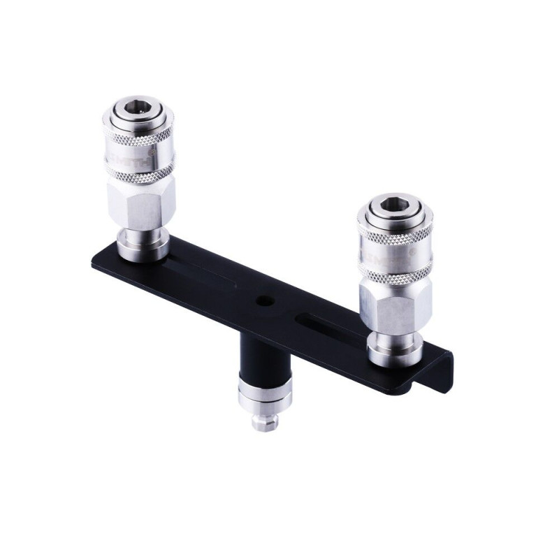 Двойной коннектор для секс-машин Hismith Quick Connector Adapter with Double Head, система KlicLok Двойной коннектор для секс-машин Hismith Quick Connector Adapter with Double Head, система KlicLok
