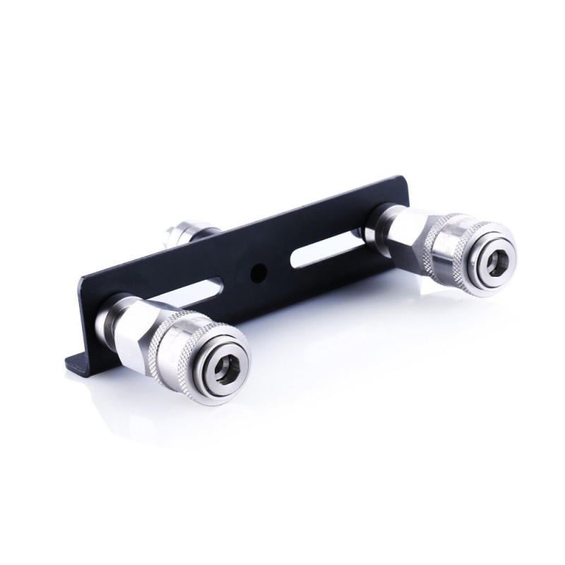Двойной коннектор для секс-машин Hismith Quick Connector Adapter with Double Head, система KlicLok Двойной коннектор для секс-машин Hismith Quick Connector Adapter with Double Head, система KlicLok