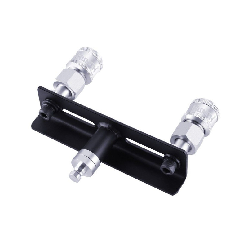 Двойной коннектор для секс-машин Hismith Quick Connector Adapter with Double Head, система KlicLok Двойной коннектор для секс-машин Hismith Quick Connector Adapter with Double Head, система KlicLok