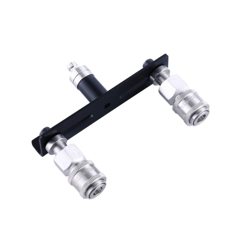 Двойной коннектор для секс-машин Hismith Quick Connector Adapter with Double Head, система KlicLok Двойной коннектор для секс-машин Hismith Quick Connector Adapter with Double Head, система KlicLok