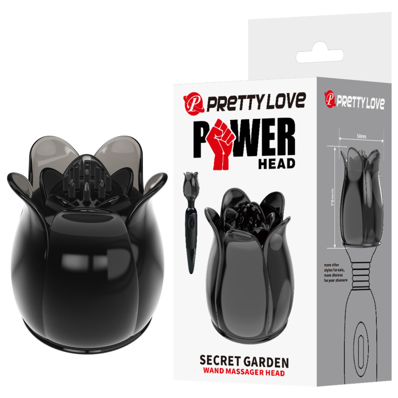 Насадка на вібромасажер Power Head Secret Garden Wand Massager Head