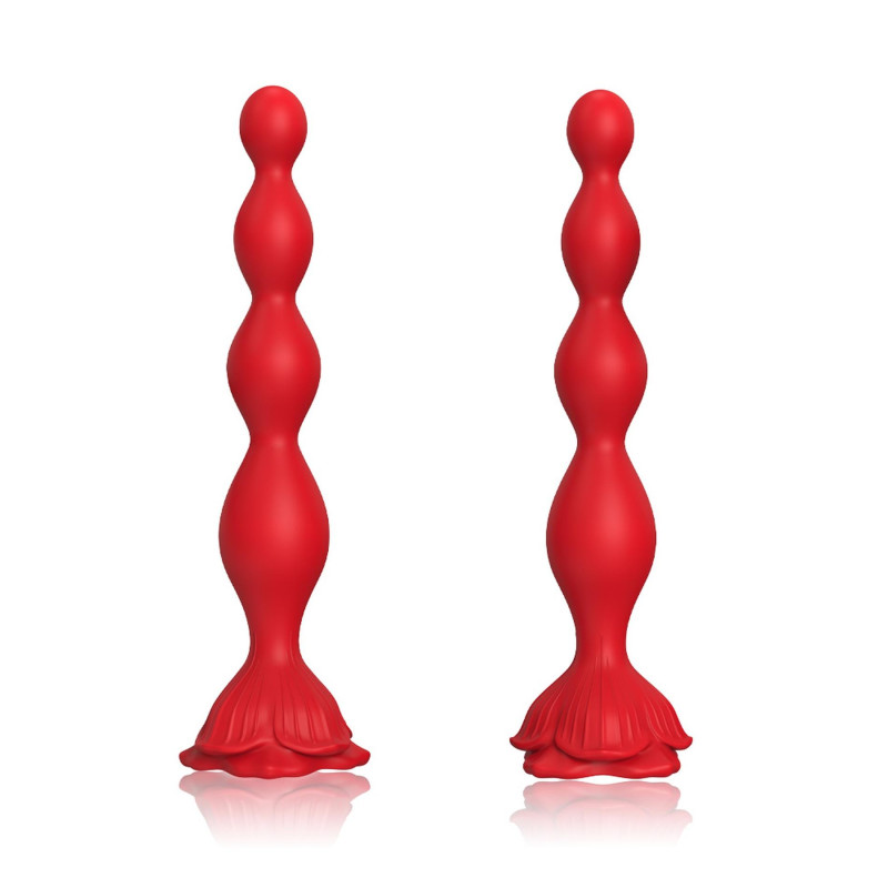 Анальный стимулятор B - Series Joy Rosestick Red, 9 Vibration Functions
