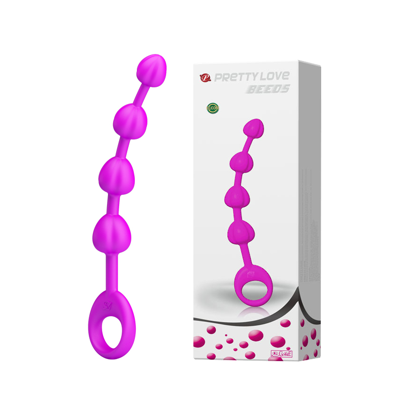 Анальный стимулятор Pretty Love Beeds Purple