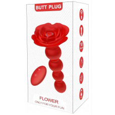 Анальный стимулятор B - Series Cute Rose Rotating Anal Beads