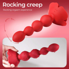 Анальный стимулятор B - Series Cute Rose Rotating Anal Beads