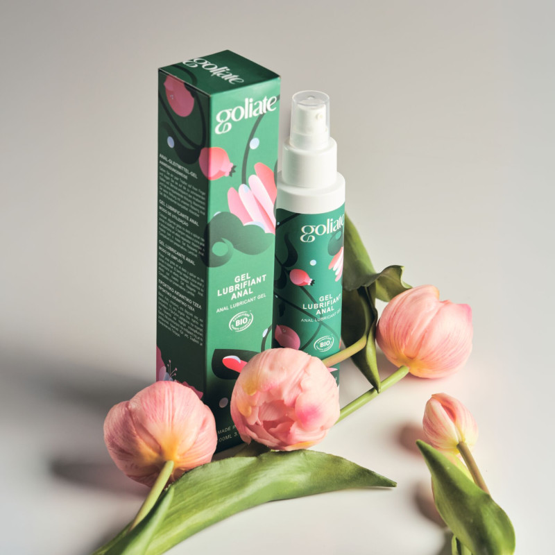 Анальный лубрикант Goliate Gel Lubrifiant Anal 100 мл, расслабляющий, веган-френдли