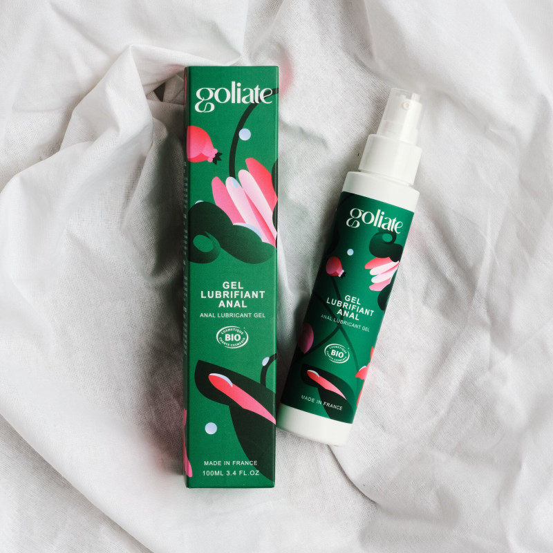 Анальный лубрикант Goliate Gel Lubrifiant Anal 100 мл, расслабляющий, веган-френдли