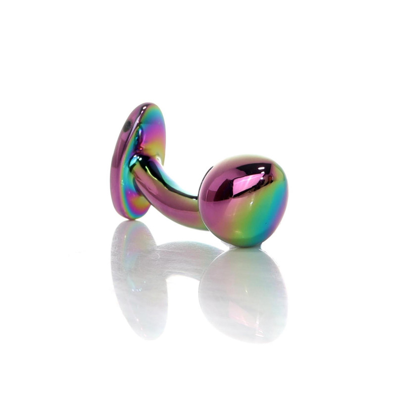 Анальная пробка B - Series HeavyFun Curved Jewellery Multicolour Plug S