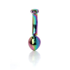 Анальная пробка B - Series HeavyFun Curved Jewellery Multicolour Plug S