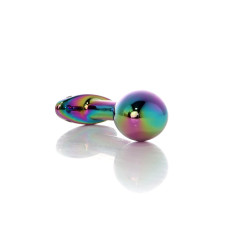 Анальная пробка B - Series HeavyFun Curved Jewellery Multicolour Plug S