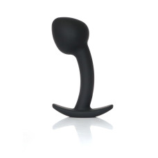 Анальна пробка B - Series HeavyFun Curved Silicone Black Plug L