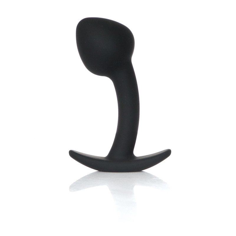 Анальная пробка B - Series HeavyFun Curved Silicone Black Plug M