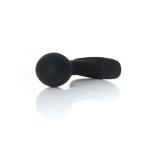 Анальная пробка B - Series HeavyFun Curved Silicone Black Plug S