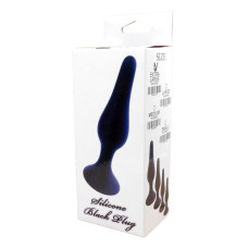 Анальна пробка B - Series HeavyFun Silicone Plug M Black