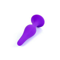 Анальная пробка B - Series HeavyFun Silicone Plug M Purple