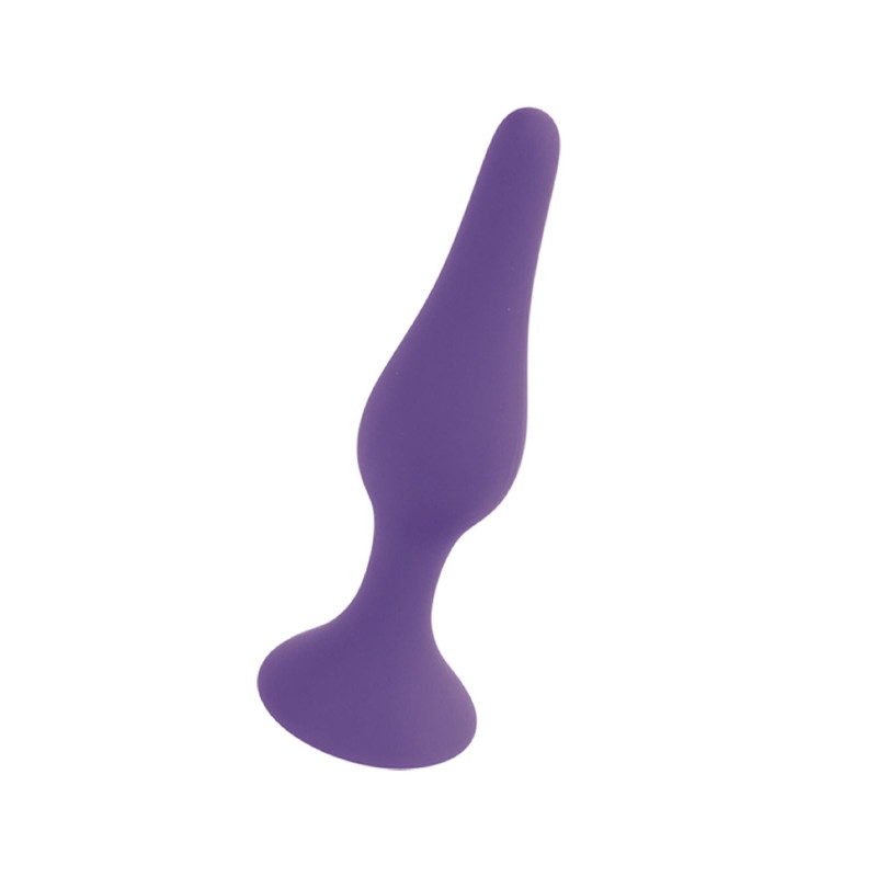 Анальна пробка B - Series HeavyFun Silicone Plug M Purple