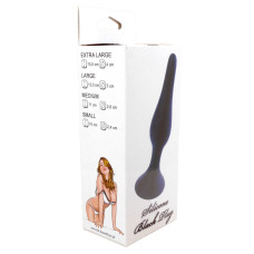 Анальна пробка B - Series HeavyFun Silicone Plug S Black