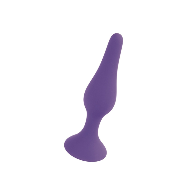 Анальная пробка B - Series HeavyFun Silicone Plug S Purple