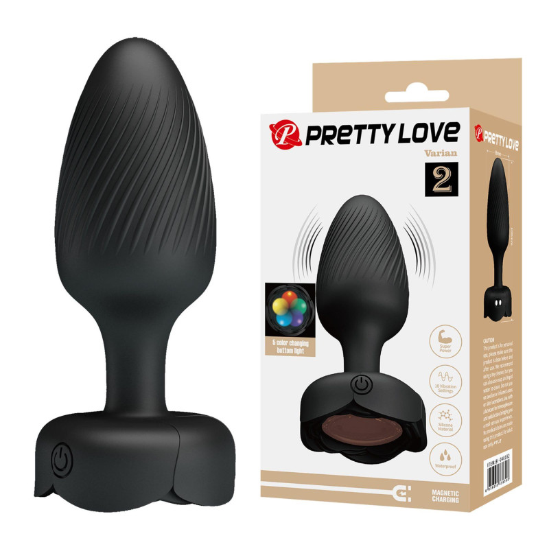 Анальная пробка Pretty Love Varian Black