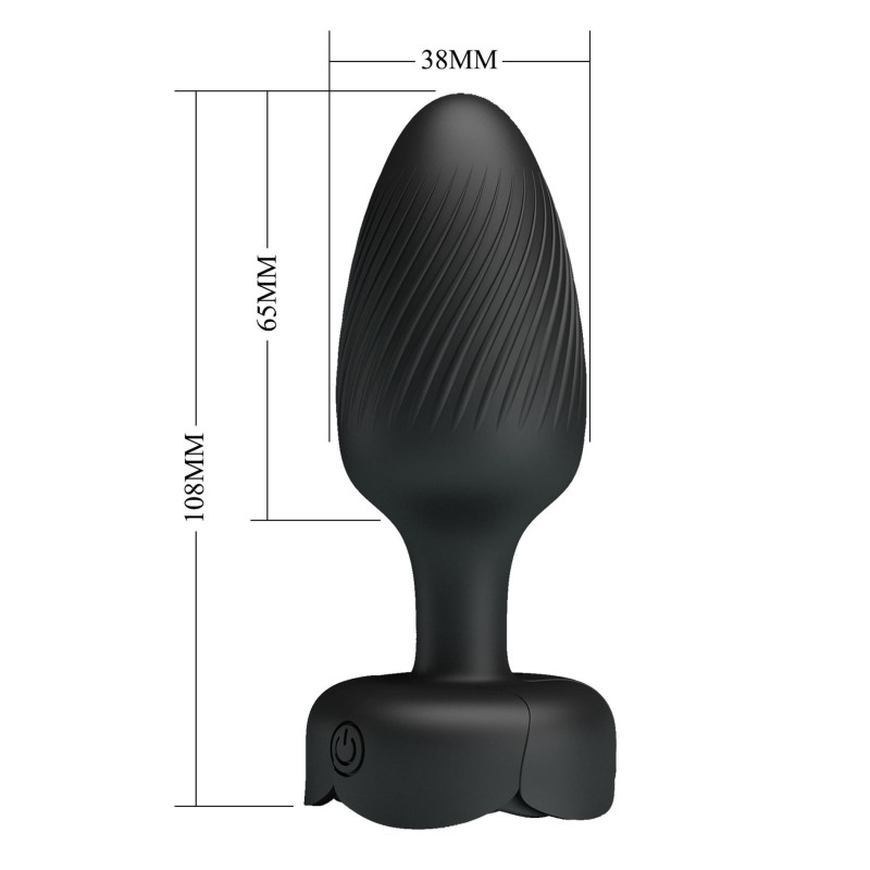 Анальная пробка Pretty Love Varian Black