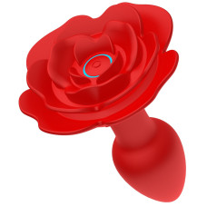 Анальная пробка B - Series Cute Rose Rotating Anal Plug