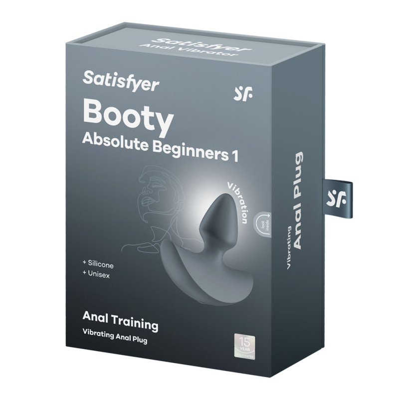 Анальная вибропробка Satisfyer Booty Absolute Beginners 1, для начинающих