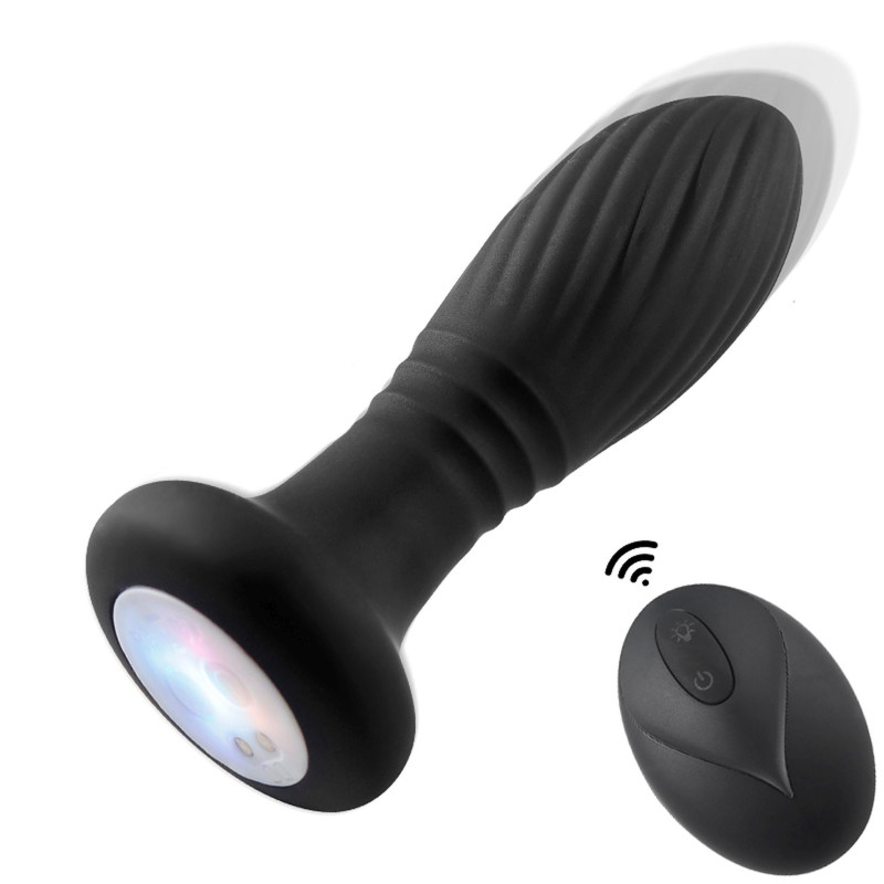 Анальная пробка B - Series Cute Thrusting Anal Plug Black