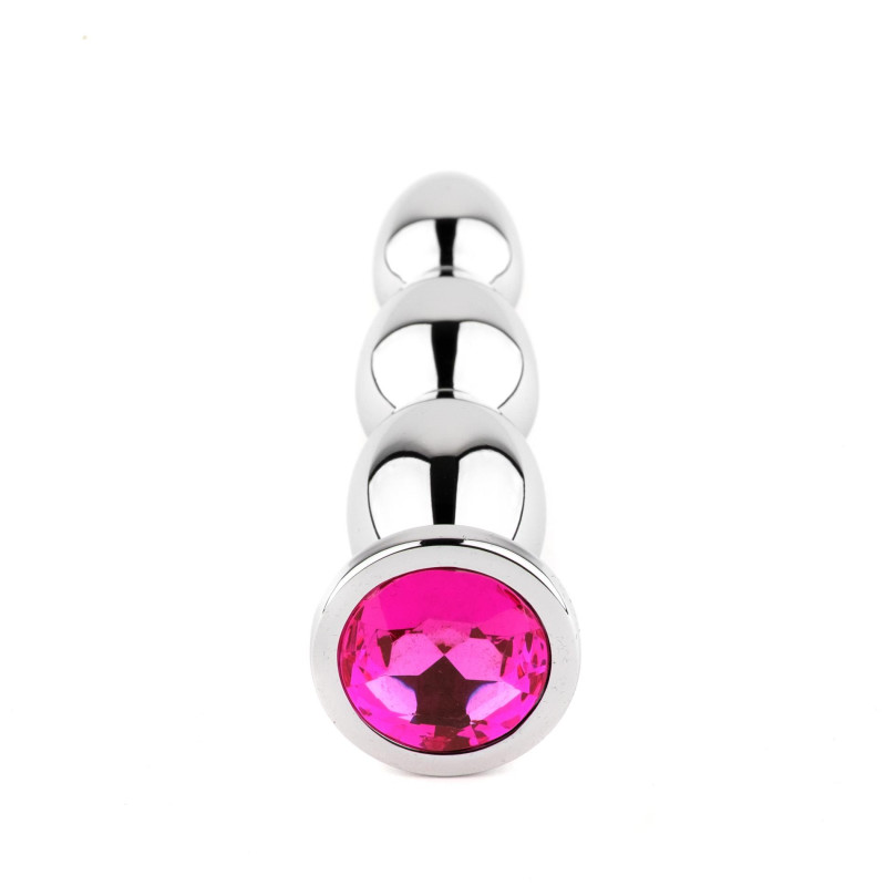 Анальная пробка B - Series HeavyFun Jewellery Metal Anal Plug No. 1