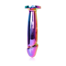 Анальная пробка B - Series HeavyFun Penis Jewellery Multicolour Plug Clear M