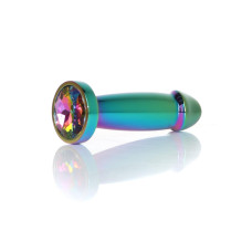 Анальная пробка B - Series HeavyFun Penis Jewellery Multicolour Plug Clear S