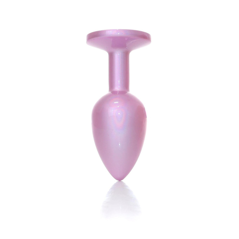 Анальна пробка B - Series HeavyFun Pearl Classic Jewellery Pink Plug Clear S