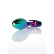 Анальна пробка B - Series HeavyFun Bullet Jewellery Multicolour Plug, діаметр 2,8 см, довжина 9,2 см, Pink