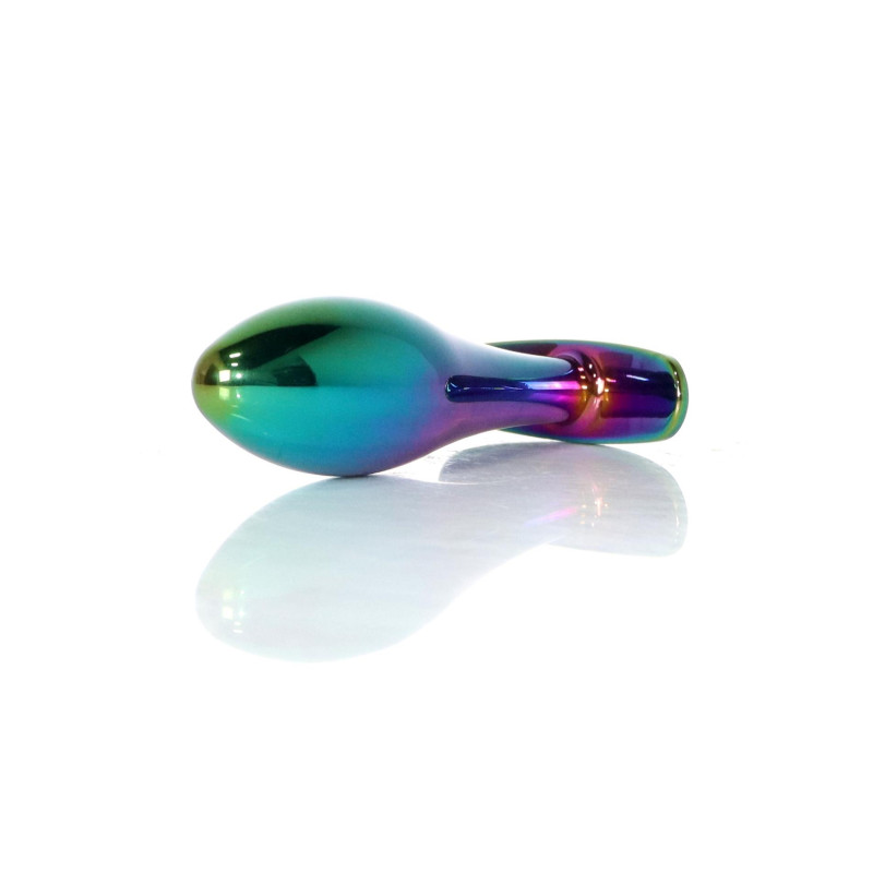 Анальная пробка B - Series HeavyFun Bullet Jewellery Multicolour Plug, диаметр 2,8 см, длина 9,2 см, Pink