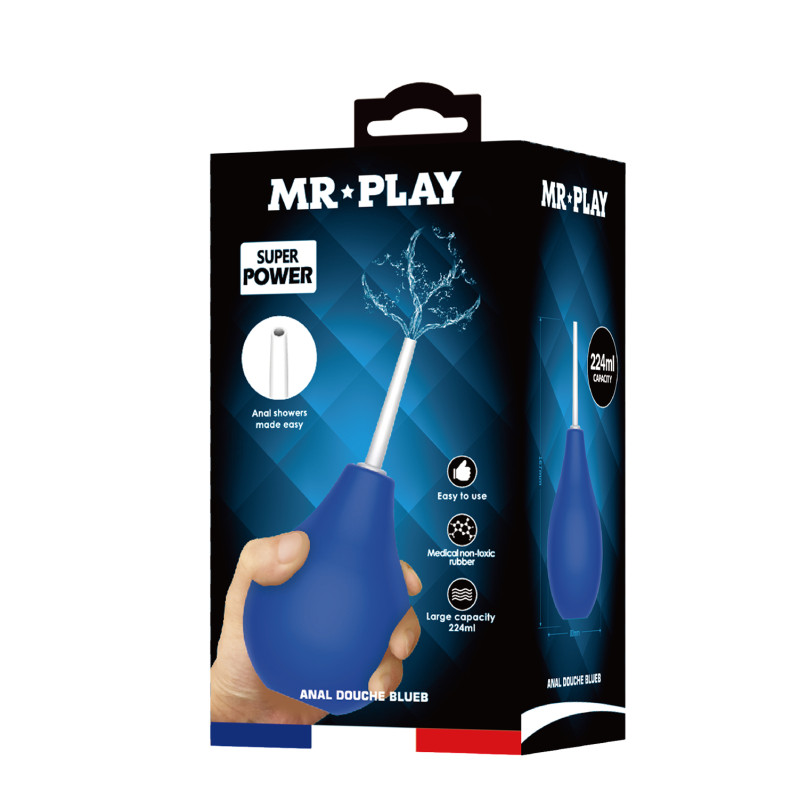 Анальный душ Mr.Play Anal Douche Blue