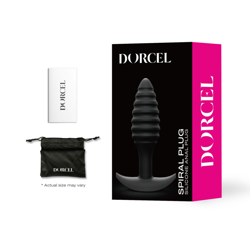Анальная пробка Dorcel SPIRAL PLUG, диаметр 3 см, силикон Анальная пробка Dorcel SPIRAL PLUG, диаметр 3 см, силикон