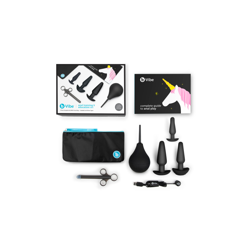 Набор анальных игрушек B-Vibe anal training kit & education, 7 предметов Набор анальных игрушек B-Vibe anal training kit & education, 7 предметов