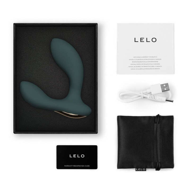 Смарт-массажер простаты LELO Hugo 2 Green, 2 мотора, повышенная мощность Смарт-массажер простаты LELO Hugo 2 Green, 2 мотора, повышенная мощность