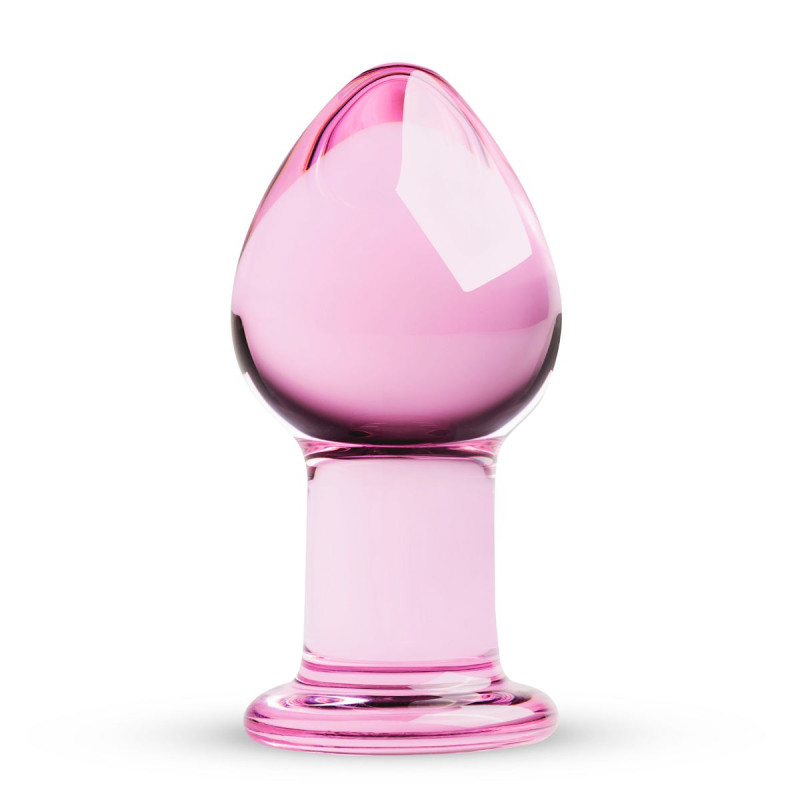 Розовая анальная пробка из стекла Gildo Pink Glass Buttplug No. 27 Розовая анальная пробка из стекла Gildo Pink Glass Buttplug No. 27