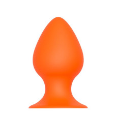Анальна пробка Dreamtoys Plug With Suction Cup Помаранчева L