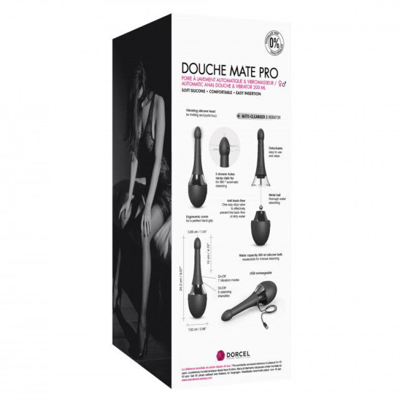 Автоматический анальный душ-вибратор Marc Dorcel Douche Mate Pro Автоматический анальный душ-вибратор Marc Dorcel Douche Mate Pro