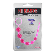 Анальная цепочка Chisa SASSY Anal Beads Розовая