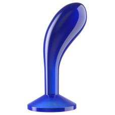 Анальная пробка LoveToy Flawless Clear Prostate Plug 6" Blue