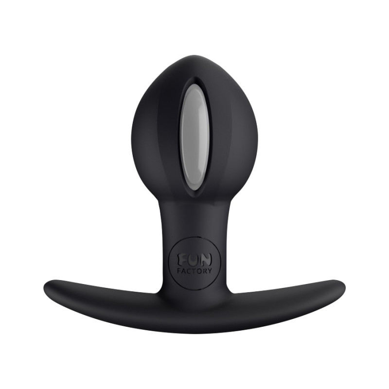 Анальна пробка Fun Factory B Ball Uno Чорний/Сірий