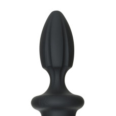 Анальный плаг с дилдо Doc Johnson Kink - Dual Density SECONDSKYN Fuck Plug Черный