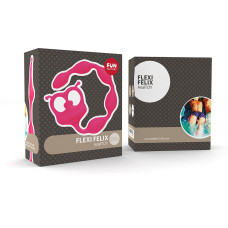 Анальные бусы Fun Factory Flexi Felix Розовые
