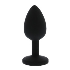 Анальная пробка Dream Toys All Time Favorites Silicone Diamond Plug Черная