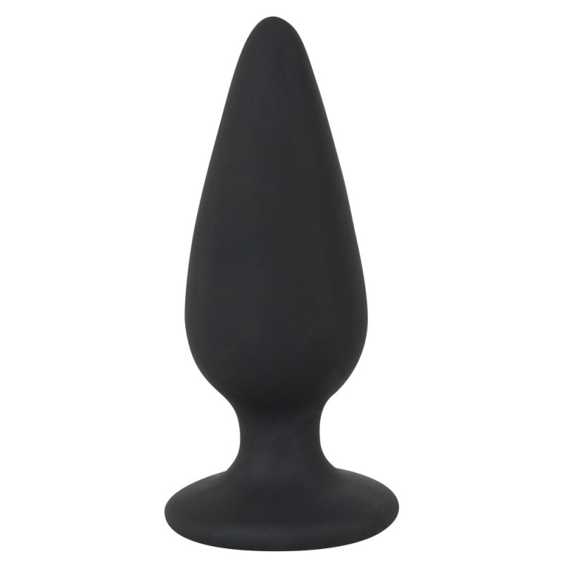 Анальная пробка Black Velvets Heavy Plug Medium Черная Анальная пробка Black Velvets Heavy Plug Medium Черная