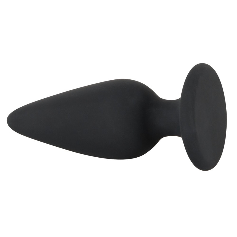 Анальная пробка Black Velvets Heavy Plug Medium Черная Анальная пробка Black Velvets Heavy Plug Medium Черная
