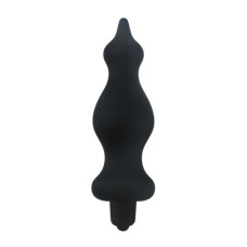 Анальная пробка с вибрацией Adrien Lastic Bullet Amuse Черная