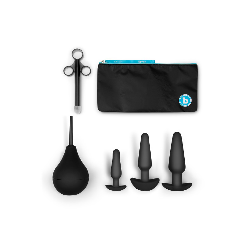 Набор анальных игрушек B-Vibe anal training kit & education, 7 предметов Набор анальных игрушек B-Vibe anal training kit & education, 7 предметов